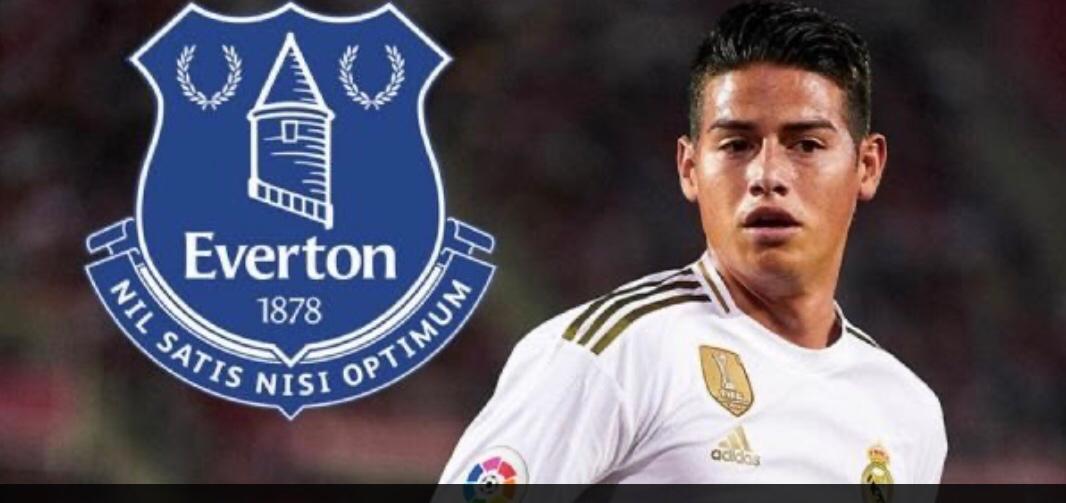 Everton, nuevo equipo del colombiano James Rodríguez - cvnoticiastv