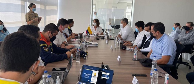 El proyecto de protección costera en Cartagena avanza de acuerdo al cronograma: Vicepresidenta-Canciller