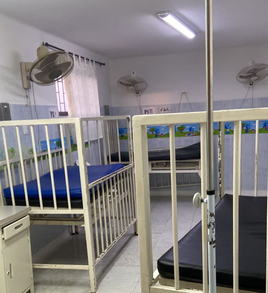 Servicio de hospitalización pediátrica a la Clínica Los Almendros de Soledad 
