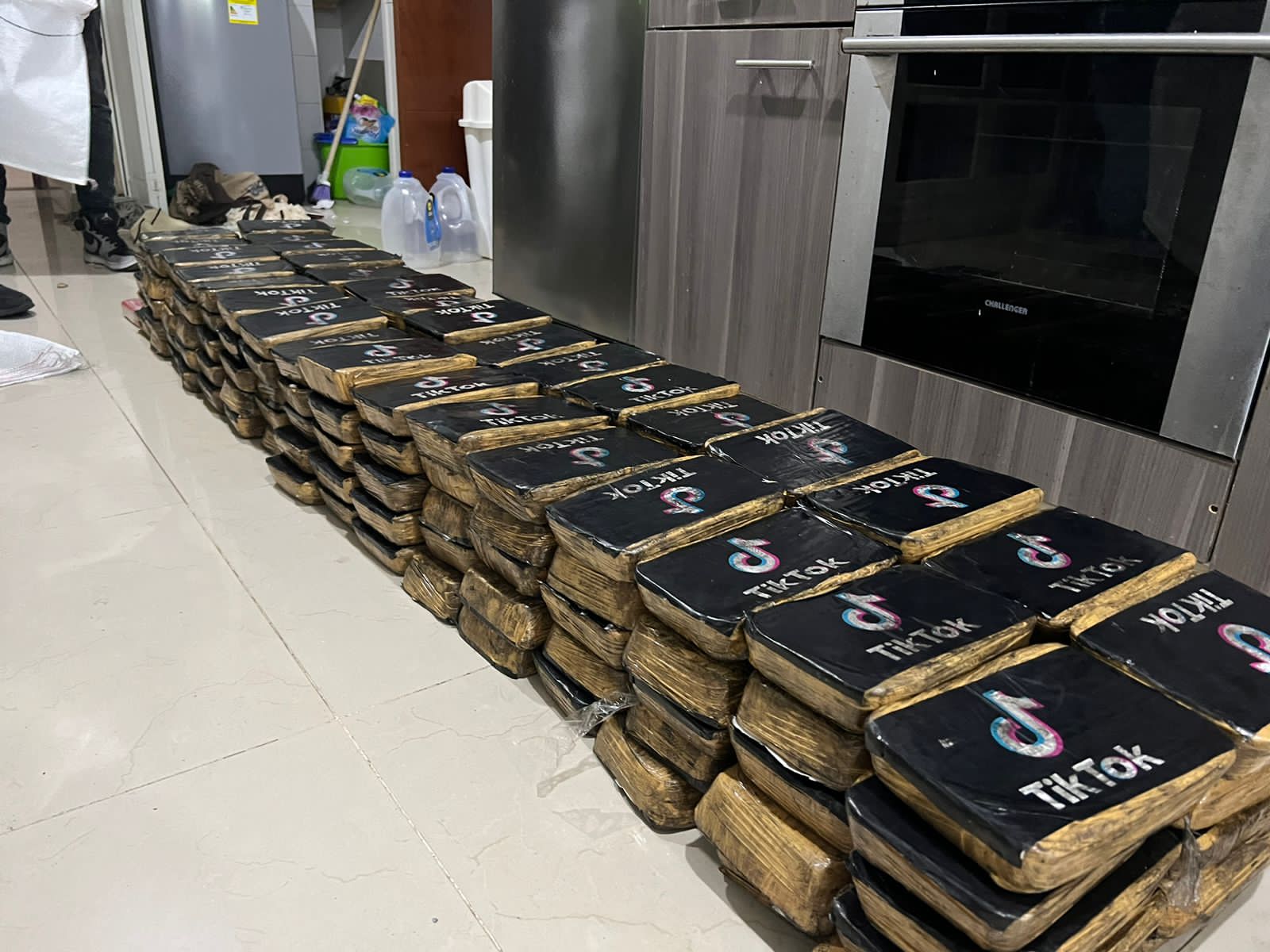 Los 218 kilos de cocaína, fueron valorados en más de 3 mil millones de pesos