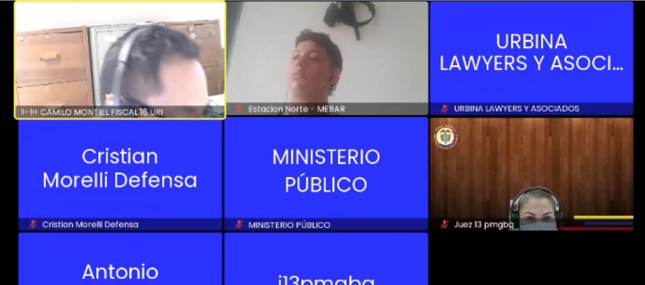 Audiencia Legalización de captura