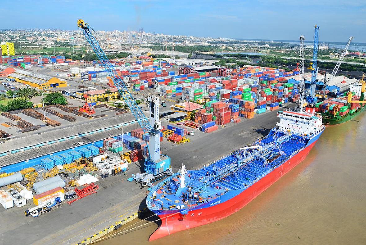 Exportaciones desde el Puerto de Barranquilla