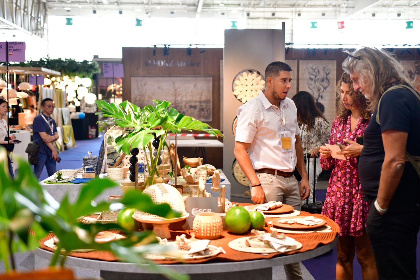 La Gobernación finalizó su participación en la Feria Maison & Objet con importantes resultados para Artesanías del Atlántico