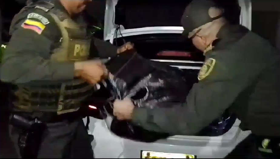 Captura de vídeo. Con esta incautación, se dejarán de expender unas (86.000) dosis, aproximadamente, de estupefaciente, afectando el tráfico de sustancias ilícitas en esta región del país.
