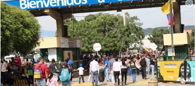 Migrantes en la frontera colombo-venezolana