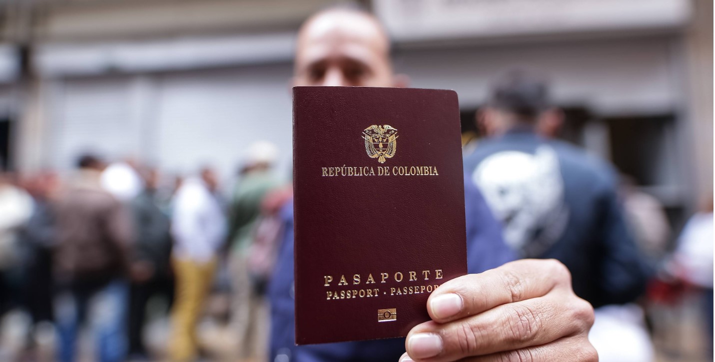 Pasaporte colombiano