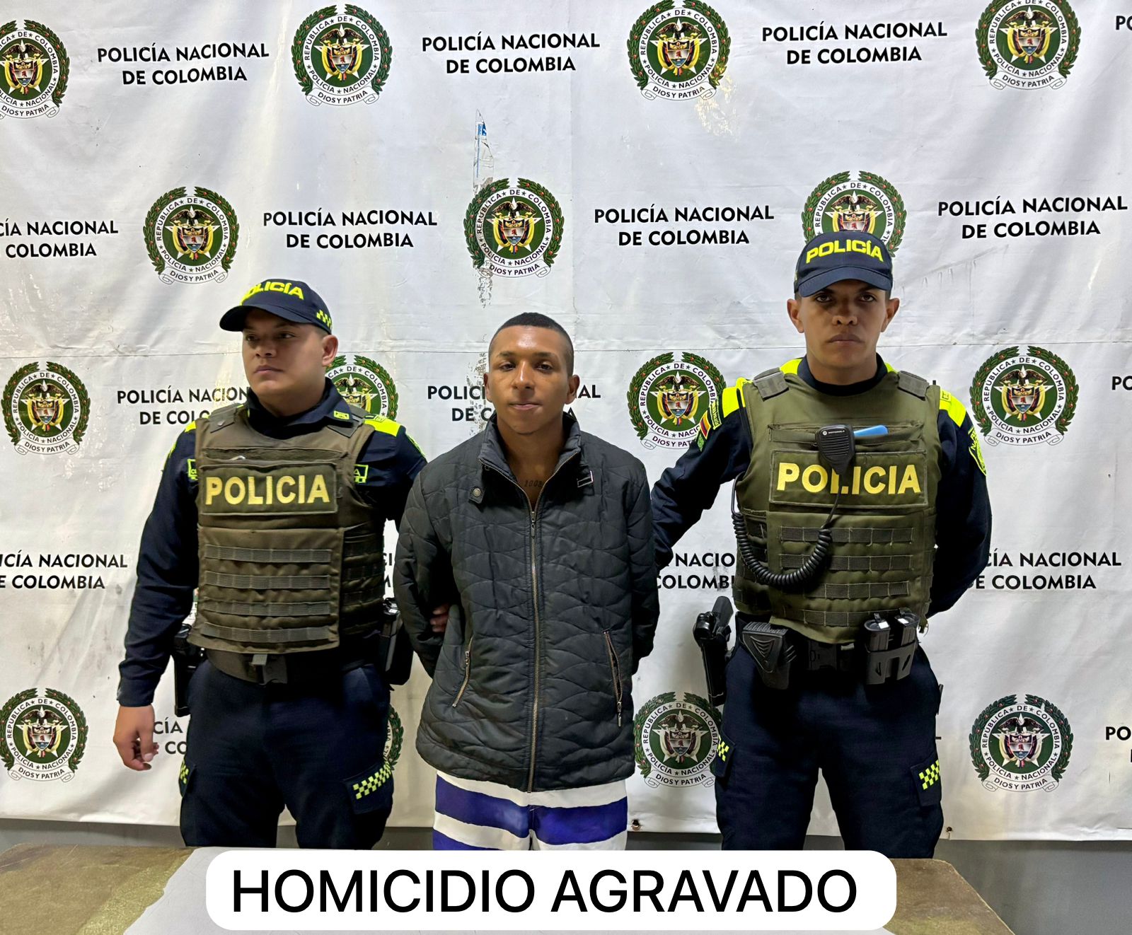 Un capturado por homicidio agravado en Soledad