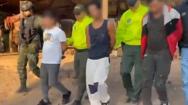 Capturaron a tres presuntos integrantes del ‘Clan del Golfo’ en Valledupar, señalados de extorsionar