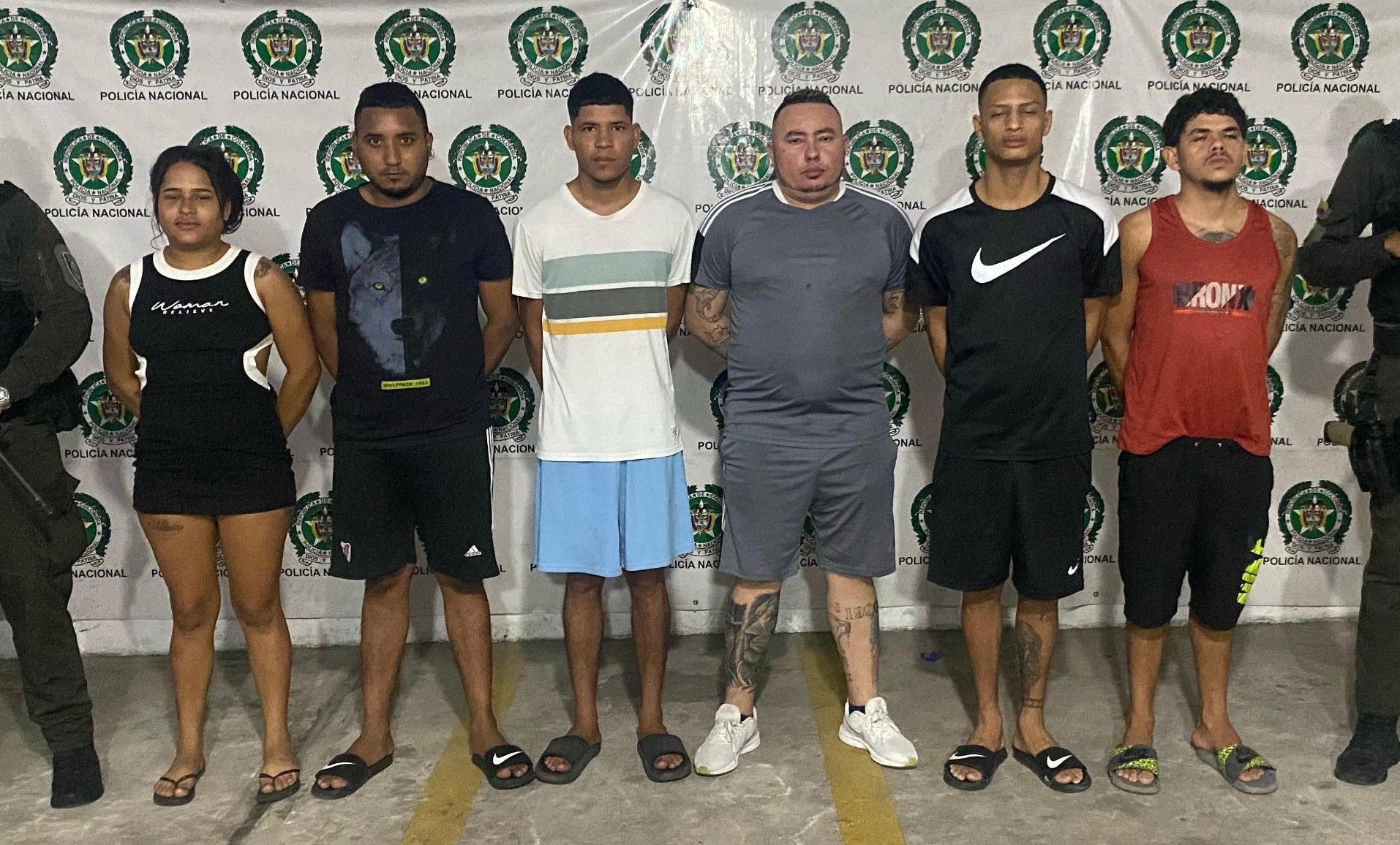 Capturan a 18 presuntos extorsionistas en Barranquilla, Soledad y Baranoa