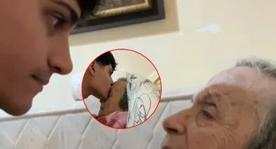 “Te voy a extrañar”: Joven conmovió las redes por despedida con su abuela