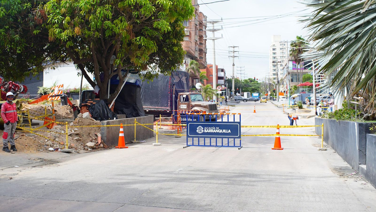Cierres viales por obras de canalización del arroyo de la calle 85