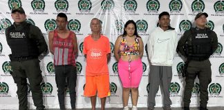 Capturaron a 5 de ‘Los Costeños’ por cometer secuestros con falsos servicios