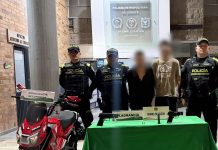 Capturaron a dos jóvenes que asaltaron a un hombre en una ciclorruta de Bogotá