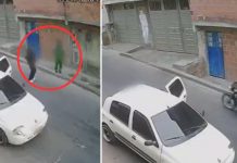 ¡Héroe! Motociclista frustró intento de secuestro de niño en Bogotá