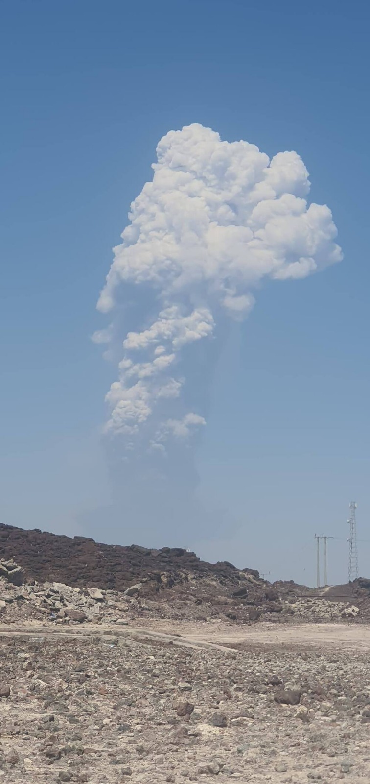 El volcán Hayli Gubbi entró en erupción tras casi 12.000 años de inactividad