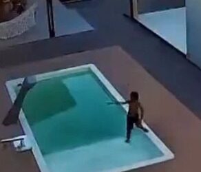 Padre rescató a dos niños que estuvieron a punto de ahogarse en Brasil