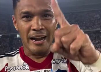 Teófilo Gutiérrez fue ovacionado en el estadio Metropolitano tras triunfo del Junior