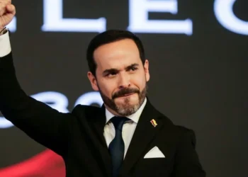 Abelardo De la Espriella durante la instalación de la Cumbre Nacional de Seguridad Urbana en Barranquilla.